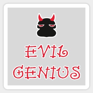 Evil Genius Sticker